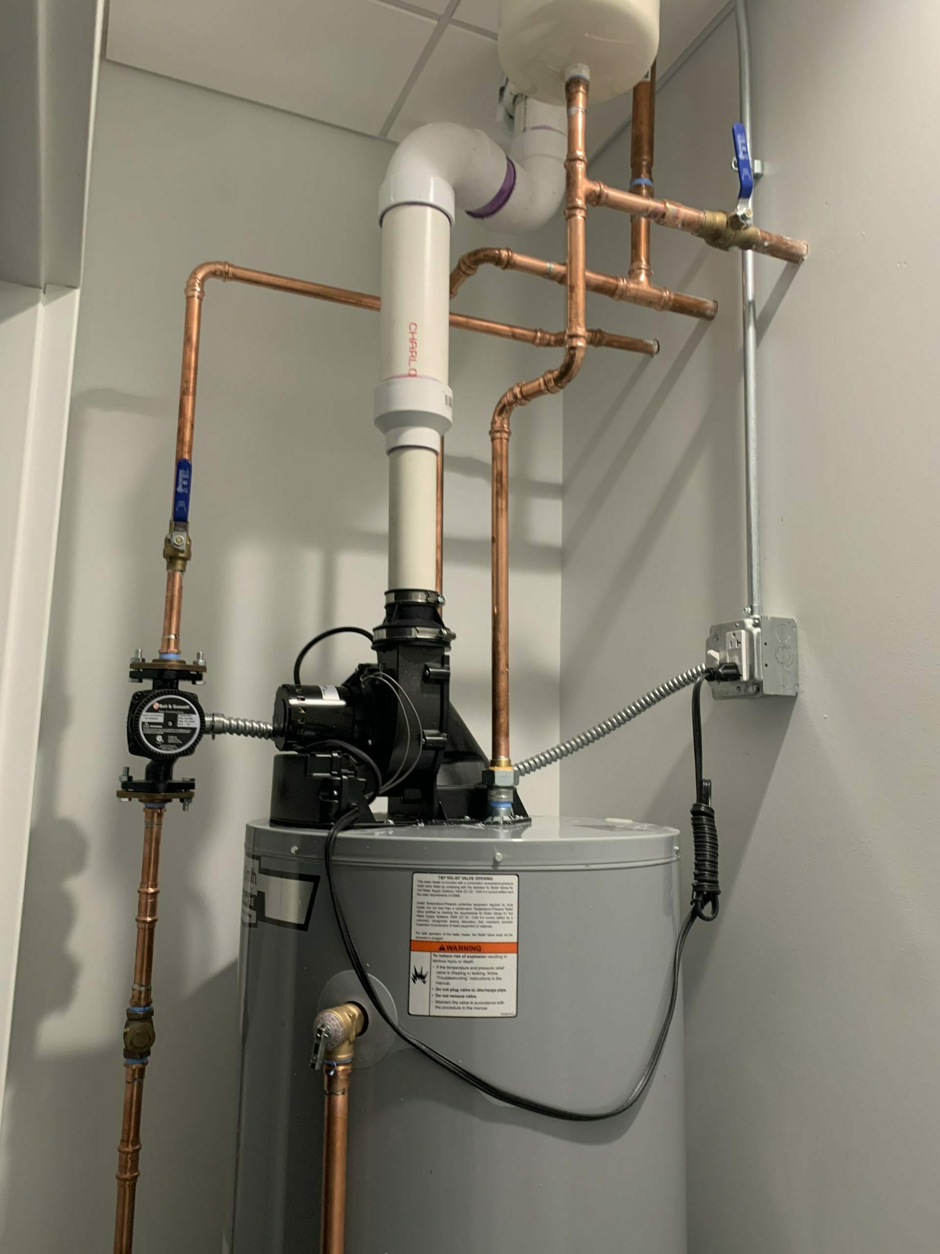 Water Heater Installations - Boiler