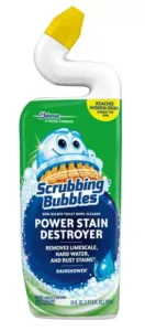 Scrubbing-Bubbles-Toilet-Bowl-Cleaner-Power-Stain-Destroyer-Removes-Limescale-Hard-Water-Stains-Extended-Neck-ensure-Freshness-Rainshower-Scent