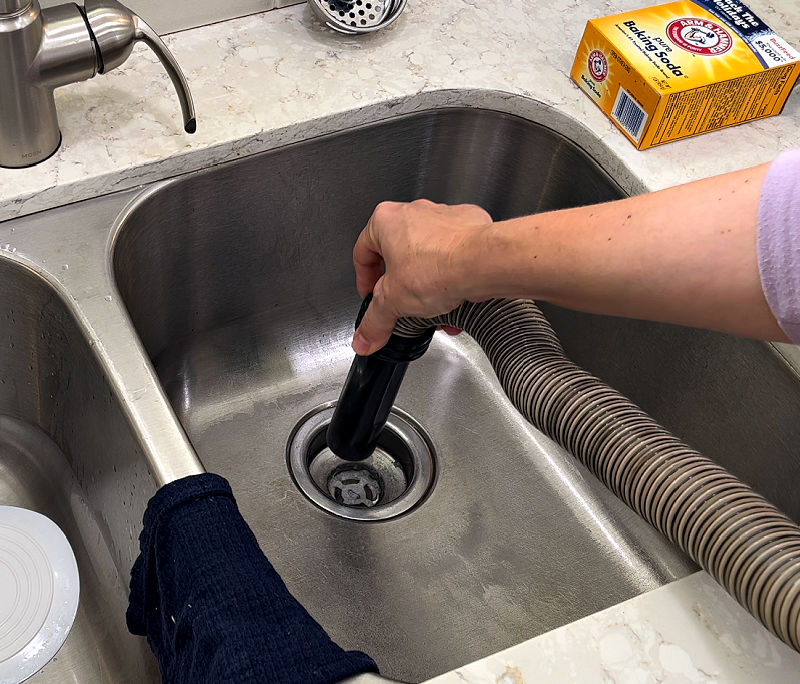 How to Unclog a Kitchen Sink with Wet-Dry Vacuum